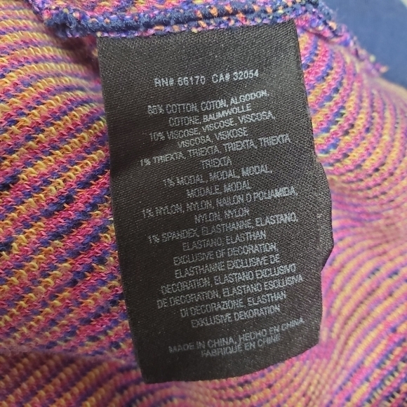 Anthropologie HWR Blue Cropped Sweater Embroidered - Picture 11 of 12